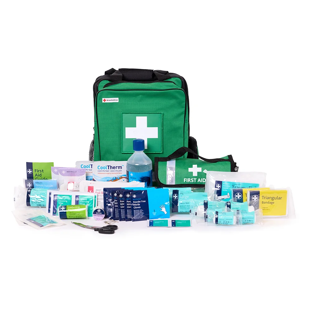 British Red Cross Site First Response Kit Contents