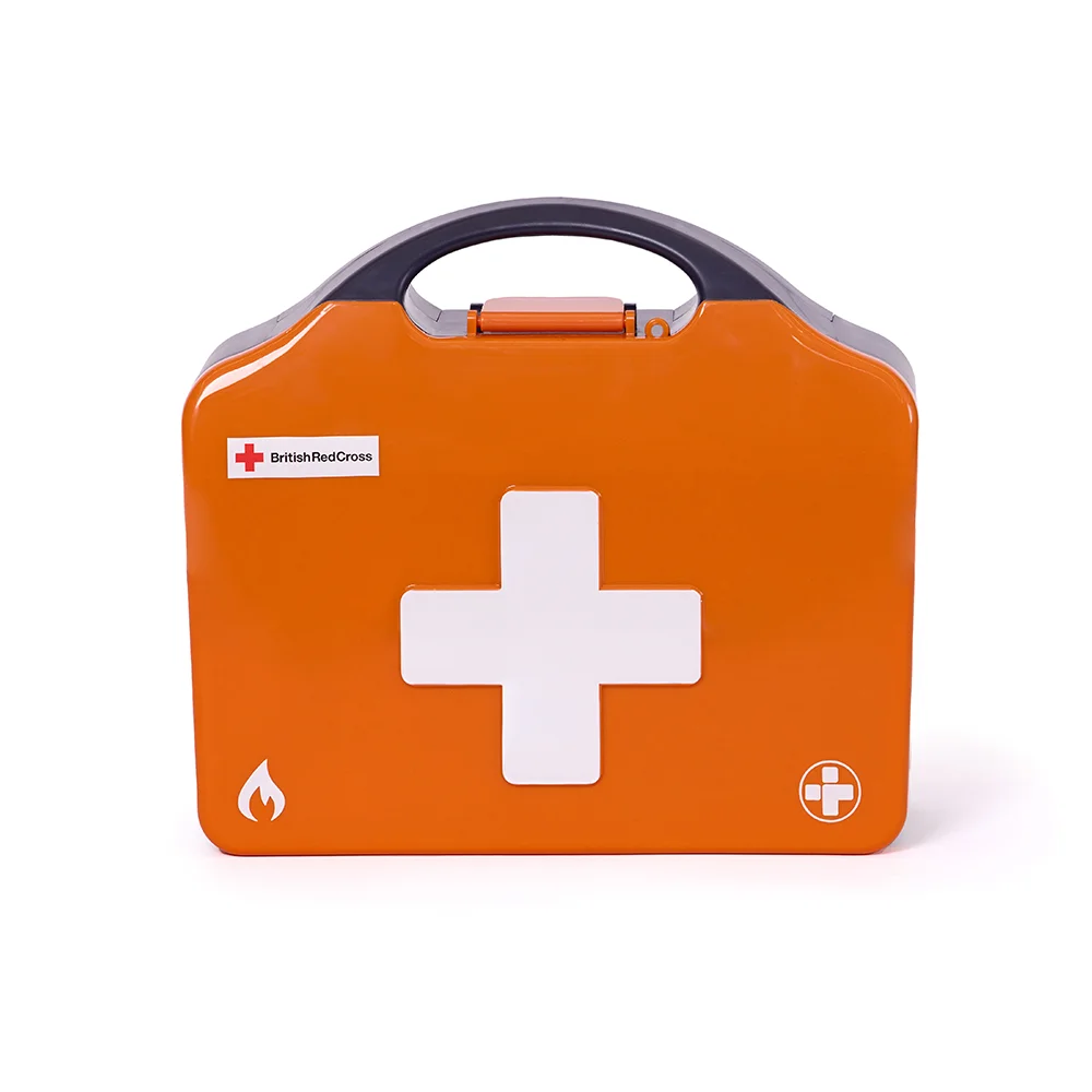 British Red Cross Burns First Aid Kit Front