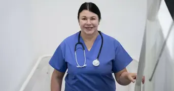 Person Looking Happy At Work Listing Page