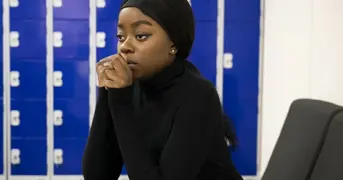 Stress Employee Alone In The Office Listing Page