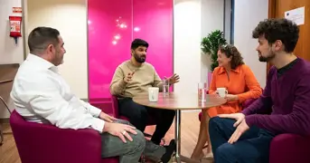 Manager Chatting With Team Listing Page